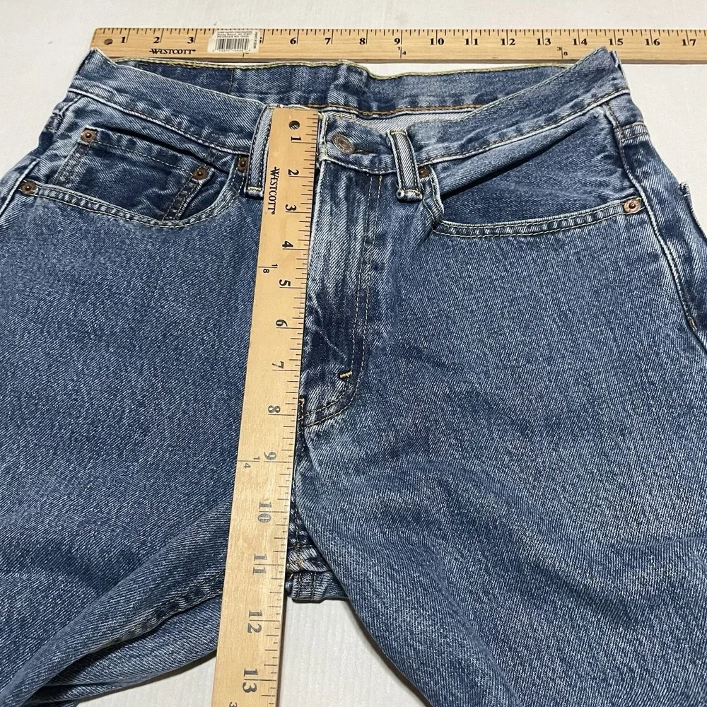 Levi's 550 Relaxed Fit Jeans Men's 31 X 33 Blue Tapered 100% Cotton Medium Wash